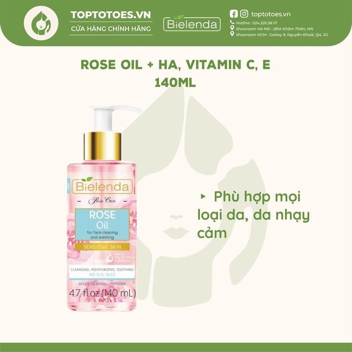 Dầu tẩy trang Bielenda Cleansing Oil