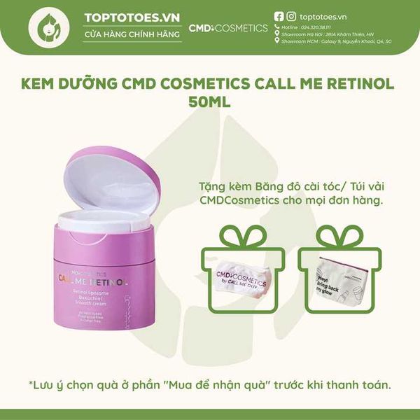 Kem dưỡng CMD Cosmetics Call Me Retinol