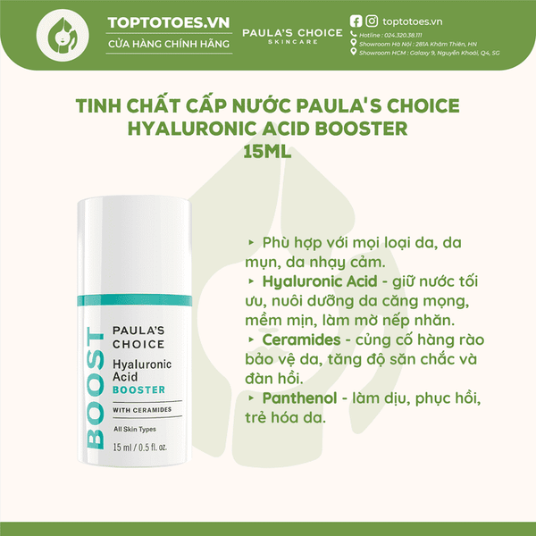 Tinh chất Paula's Choice Hyaluronic Acid Booster 15ml