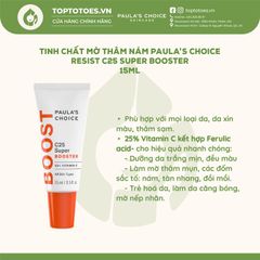 Tinh chất Paula's Choice Resist C25 Super Booster 15ml