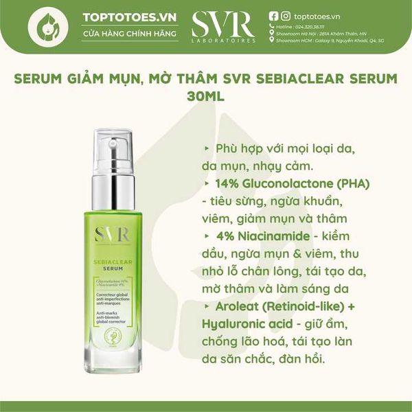 Serum SVR Sebiaclear 30ml