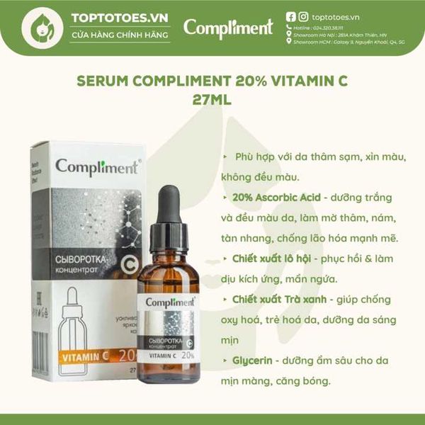 Serum Compliment 20% Vitamin C 27ml