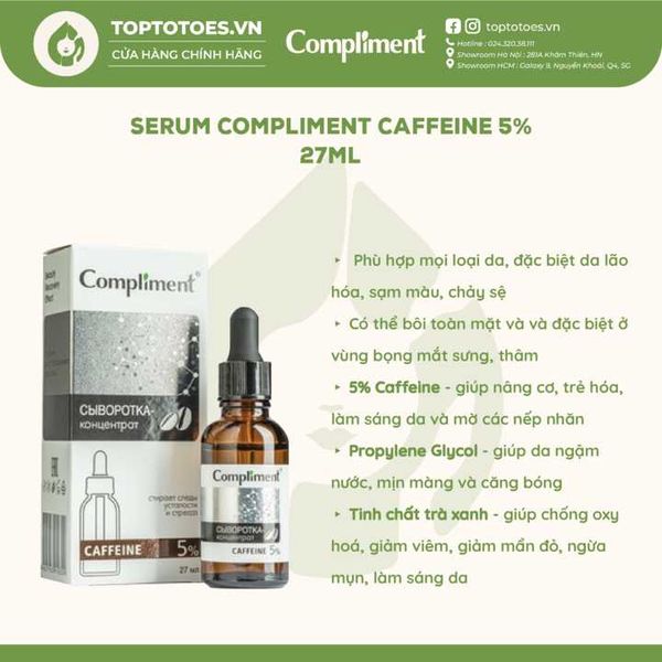 Serum Compliment 5% Caffeine 27ml