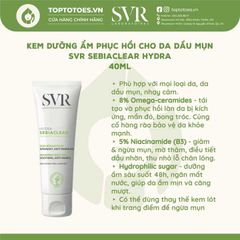 Kem dưỡng SVR Sebiaclear Hydra 40ml