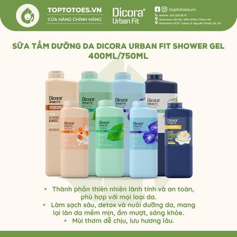 Sữa tắm Dicora Urban Fit Shower Gel