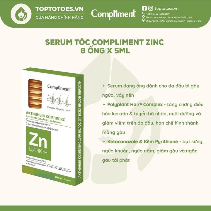 Xịt & Serum tóc Compliment