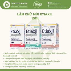 Lăn khử mùi, giảm mồ hôi Etiaxil 15ml