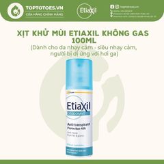 Xịt khử mùi cơ thể Etiaxil Deodorant Anti-Transpirant 48H 100ml/150ml