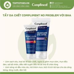 Tẩy da chết Compliment No Problem với BHA