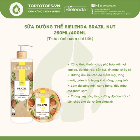 Dưỡng thể Bielenda Brazil Nut Nourishing