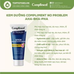Kem dưỡng Compliment No Problem AHA-BHA-PHA-Tea Tree 50ml