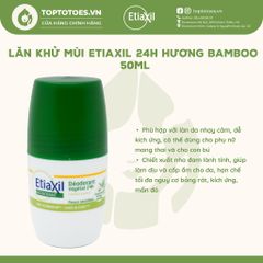 Lăn khử mùi hằng ngày Etiaxil Deodorant Roll-On 40ml/50ml