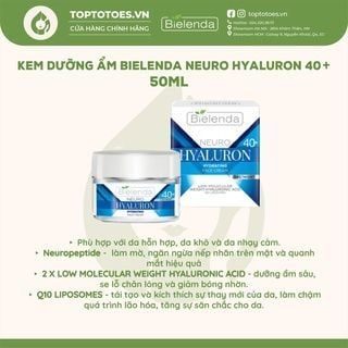 Kem dưỡng Bielenda Neuro Hyaluron 50ml