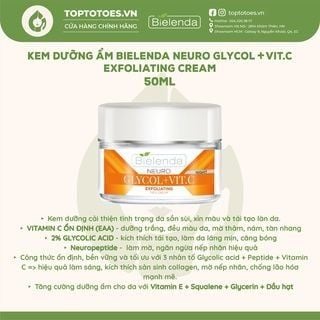 Kem dưỡng Bielenda Neuro Glycol + Vit.C Exfoliating 50ml