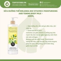 Dưỡng thể trắng da Bielenda Bio Vitamin C