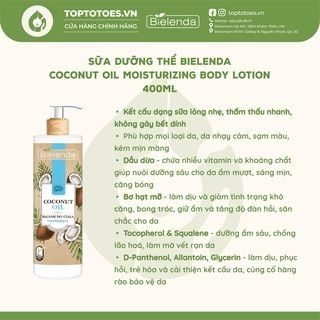 Dưỡng thể Bielenda Coconut Oil Moisturizing Body