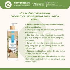 Dưỡng thể Bielenda Coconut Oil Moisturizing Body