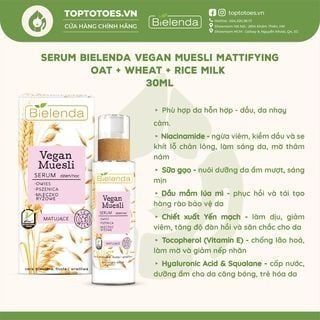 Serum Bielenda Vegan Muesli