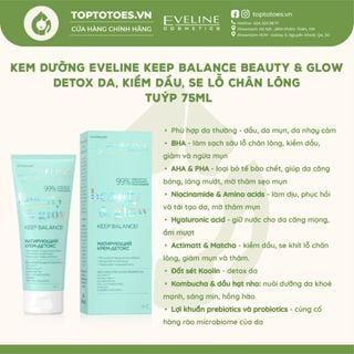Kem dưỡng Eveline Beauty & Glow Keep Balance! 75ml