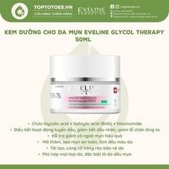 Kem dưỡng Eveline Glycol Therapy 7% 50ml