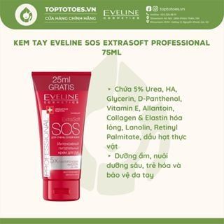 Kem tay Eveline SOS ExtraSoft Professional - 120ml