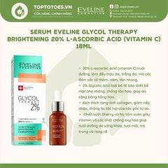 Serum Eveline Glycol Therapy Brightening 20% L-ascorbic Acid