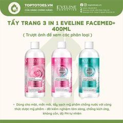 Nước tẩy trang Eveline Facemed+ Micellar 3 in 1