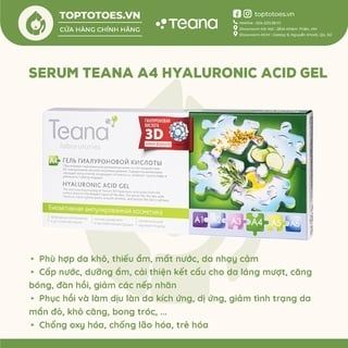 Serum Teana A4 Hyaluronic Acid Gel