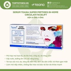 Serum Teana Super Peptides In-home Circular Facelift