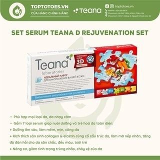 Set serum Teana D Rejuvenation