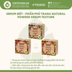 Serum bột - phấn phủ Teana Vegenius 100% Natural Powder Serum 20g