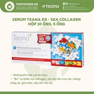 Serum Teana D3 Sea Collagen & D7 Elastin