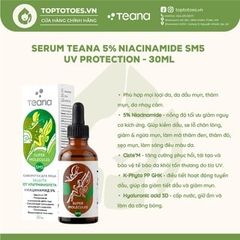 Serum Teana 5% Niacinamide SM5 Super Molecules UV Protection