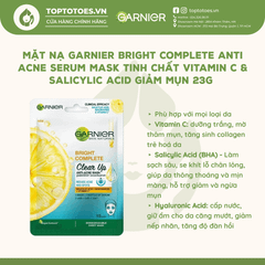 Mặt nạ giấy Garnier Serum Mask 28g