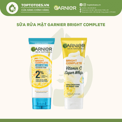 Sữa rửa mặt Garnier Bright Complete