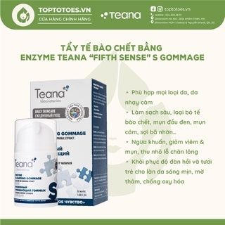 Tẩy tế bào chết bằng enzyme Teana 