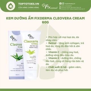 Kem dưỡng Fixderma Cleovera Cream 60g