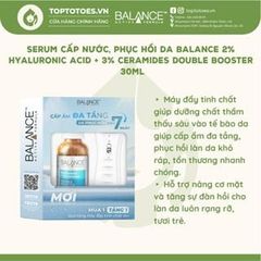 Combo Balance (Serum Hyaluronic Double Booster 30ml + Máy massage mặt ION)