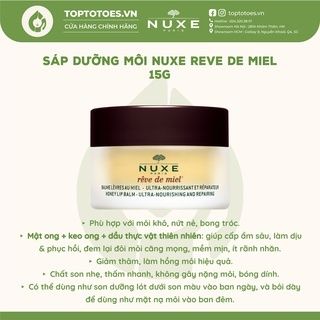 Sáp dưỡng môi Nuxe Rêve de Miel® 15g
