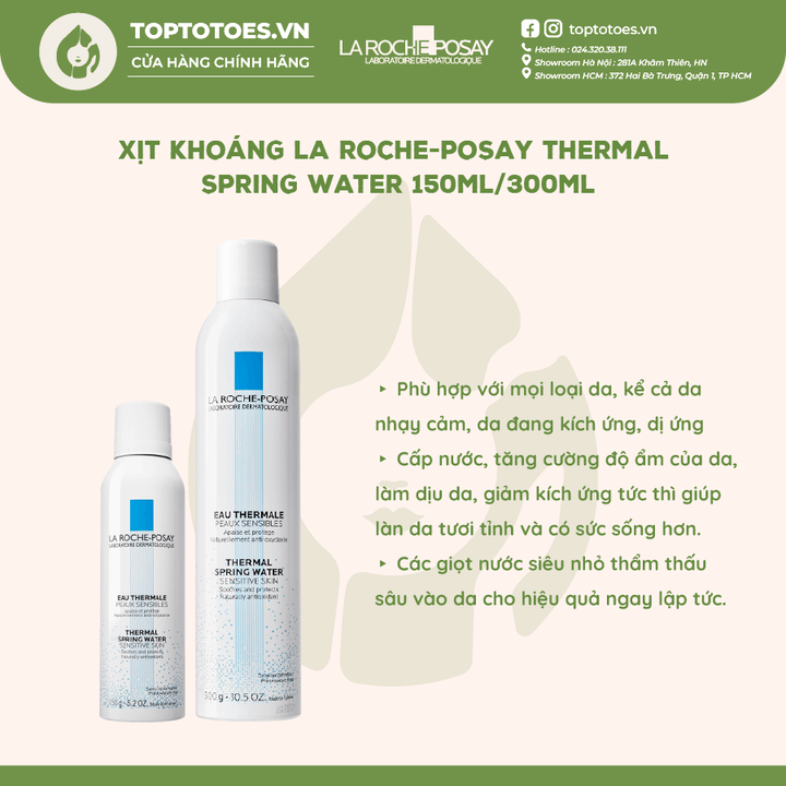Xịt khoáng La Roche-Posay Thermal Spring Water