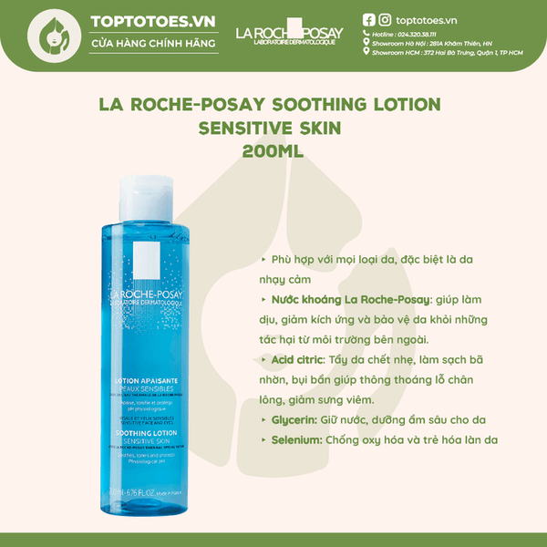 Toner La Roche-Posay Soothing Lotion Sensitive Skin 200ml