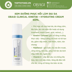 Kem dưỡng OBAGI Clinical Kinetin+ Hydrating Cream 50ml