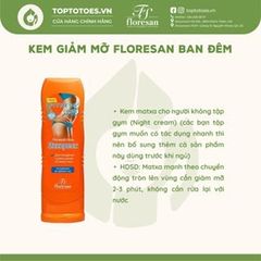 Kem giảm mỡ và Tẩy da chết muối nóng Floresan