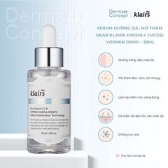 Tinh chất dưỡng da Dear, Klairs Freshly Juiced Vitamin Drop 35ml