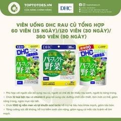 Viên uống DHC Rau củ