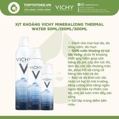 Xịt khoáng Vichy Mineralizing Thermal Water