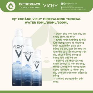 Xịt khoáng Vichy Mineralizing Thermal Water
