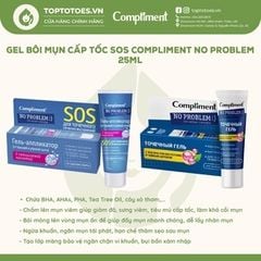 Gel bôi mụn cấp tốc Compliment No Problem