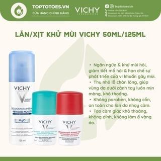 Lăn/Xịt khử mùi Vichy