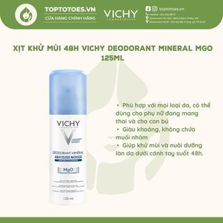 Lăn/Xịt khử mùi Vichy